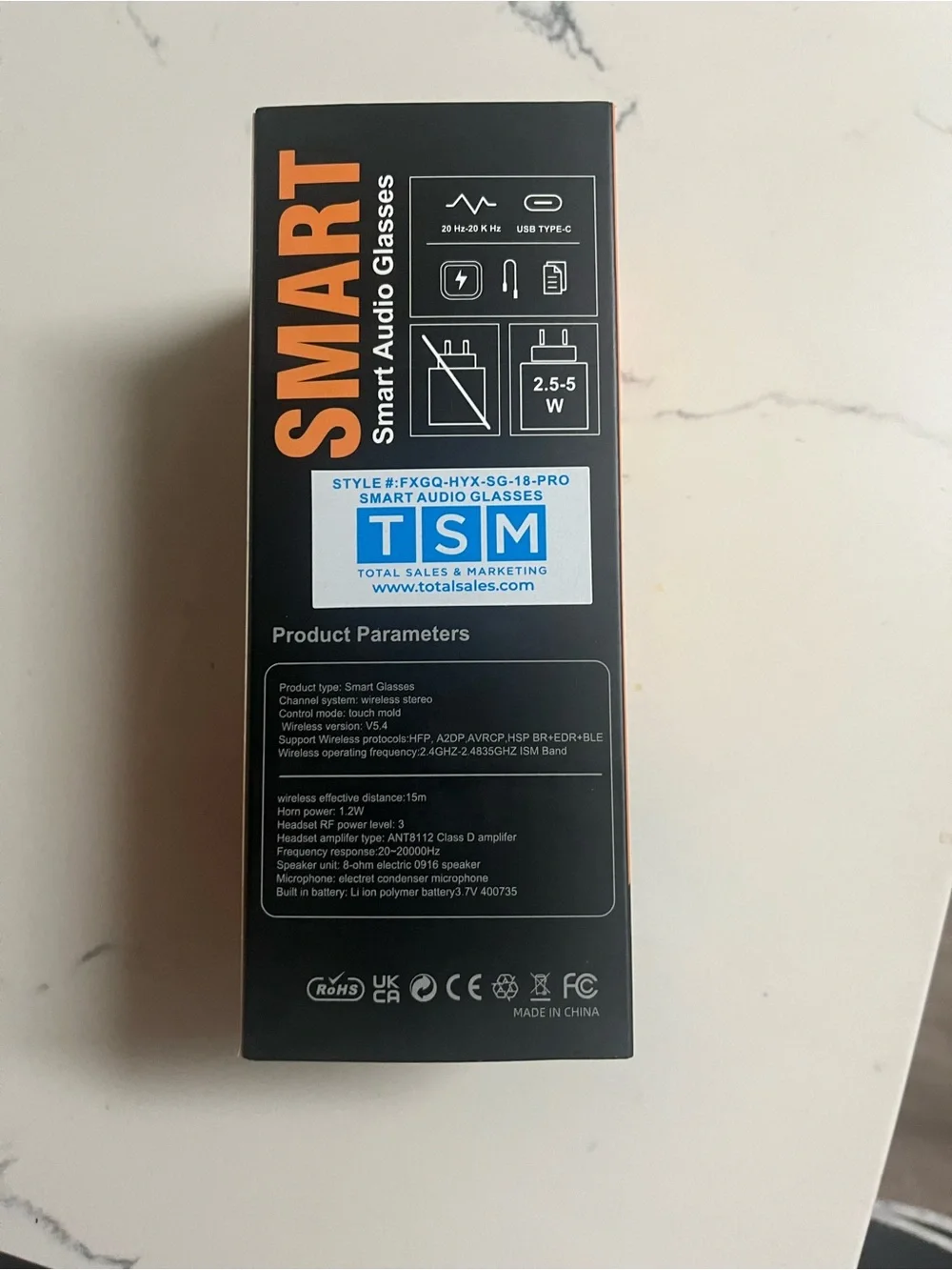 🎉SMART Smart Audio Glasses - Brand new
